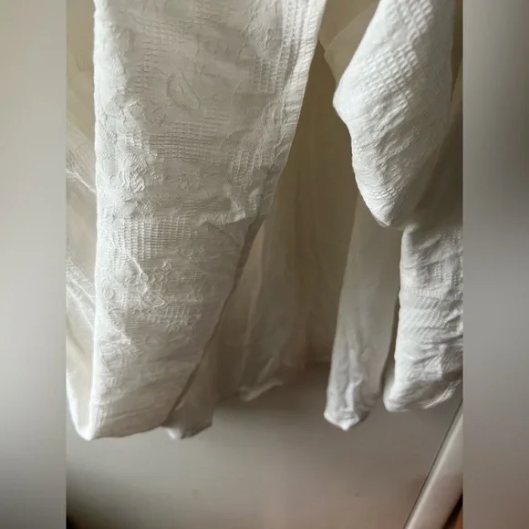 NWT Lulu’s Simplicity and Sweetness White Sleeveless Tiered Midi Dress Wedding - Picture 11 of 15